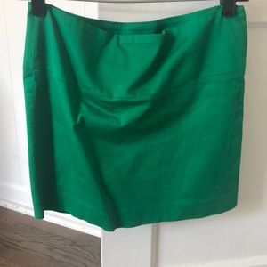 Size 0 Green Miniskirt - Express